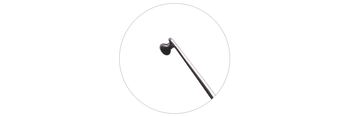 IF-8103 Манипулятор с крючковыми линзами Kuglen Iris из нержавеющей стали Push-Pull